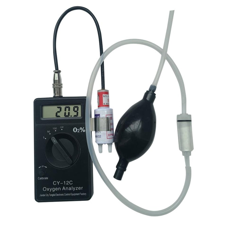 Analizzatore di ossigeno portatile CY-12C Dispositivo di misurazione dell'ossigeno a gamma completa, CY-12C Analizzatore di ossigeno portatile CY-12C Dispositivo di misurazione dell'ossigeno a gamma completa, CY-12C